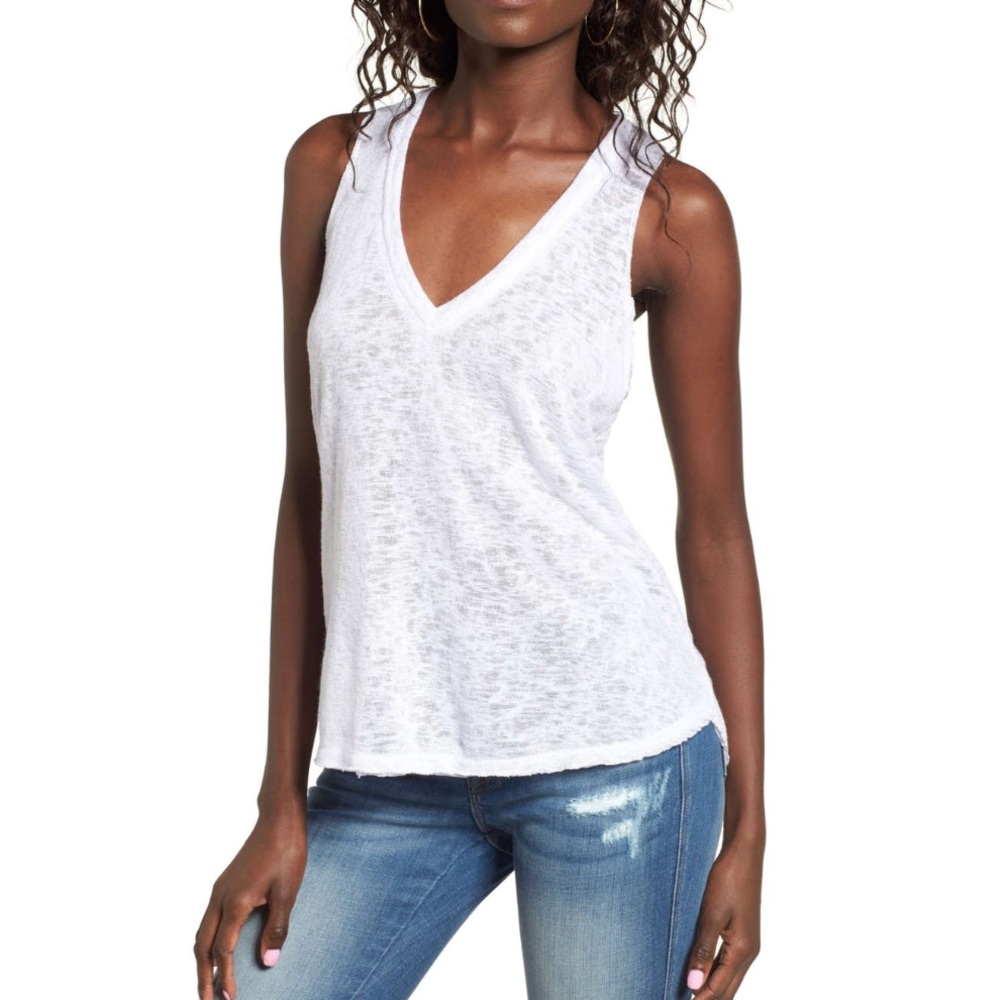 NWOT - PST Project Social T Raw Edge Tank